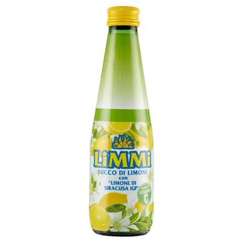 Limmi Fruchtsäfte Limmi Succo Di Limone Zitronensaft mit Zitrone Syrakus IGP 250 ml italienisch Original 8020542115019