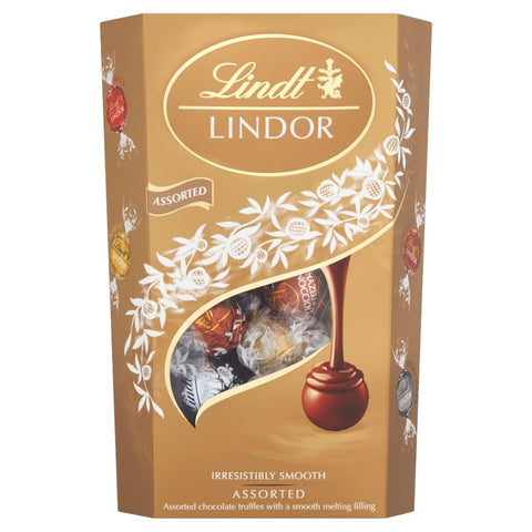 Lindt Sortimentpackungen Lindt Lindor Milk Chocolate Truffles 200G 885497240159