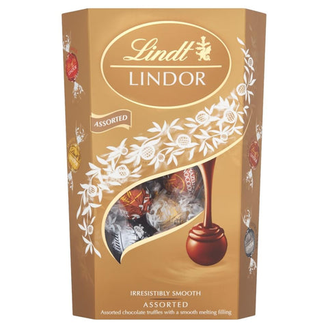 Lindt Sortimentpackungen Lindt Lindor Milk Chocolate Truffles 200G italienisch Original 885497240159