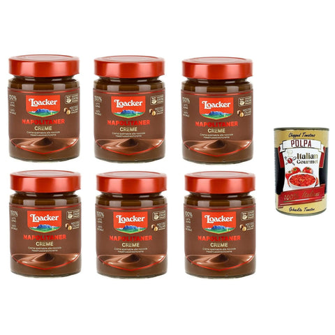 Loacker Crema spalmabile Napolitaner Streichcreme 6x 290 g Aufstriche & Dips italienisch Original