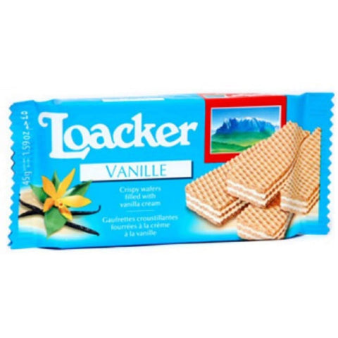 Loacker Classic Würfel Vanille reigel vanilla Waffeln kekse cookies 45 g italienisch Original