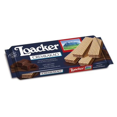 Loacker Classic Würfel Cremkakao schoko reigel cookies kekse Waffeln 24x45g Original italienisch