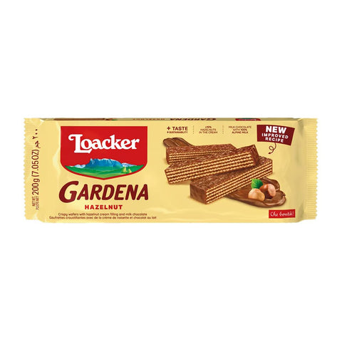 Loacker Kekse Loacker Gardena Haselnuss 136g italienisch Original 8000380007257
