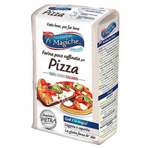Loconte Farina Magica Pizza Mehl 1 kg Mehl Flour's PizzaMehl Backpulver italienisch Original