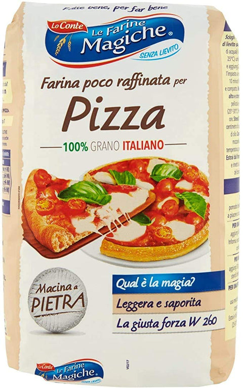 Loconte Stärke & Bindemittel 12x Loconte Farina Magica Pizza Mehl 1kg Mehl Flour's PizzaMehl 8009355000132