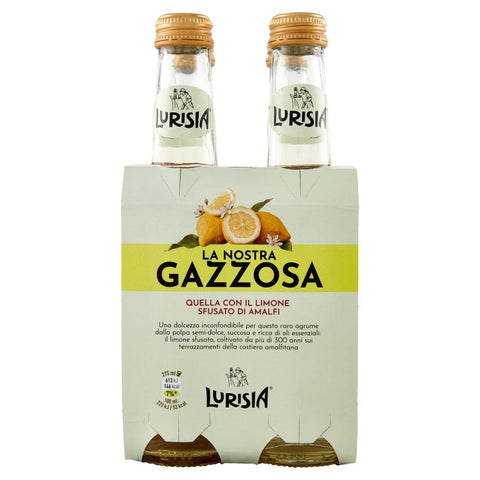 Lurisia Soft Drink Lurisia gazzosa 4x275ml - Lurisia gasförmig - Ruiniertes Etikett 8032919465009
