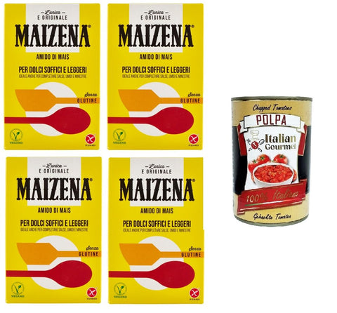 Maizena Amido di Mais Maisstärke für weiche und leichte Desserts 4x250g Original italienisch Zutat