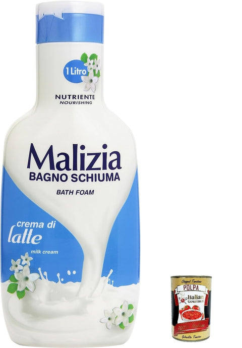 Malizia Bagnoschiuma Crema Di Latte Milchbadschaum 6x1l Original italienisch Pflege
