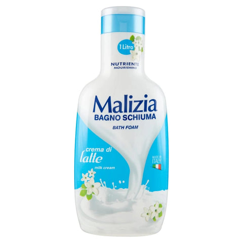 Malizia Duschgel 6x Malizia Bagnoschiuma Crema di latte Duschgel 1L 8003510004249