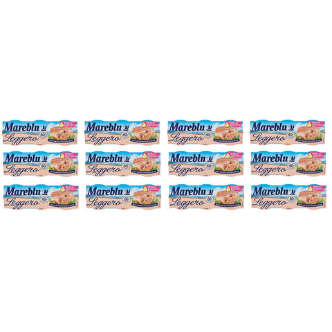Mareblu Tonno Leggero Thunfisch mit etwas Olivenöl 60% Fett Thunfisch konserven ( 3 x 60g italienisch Original