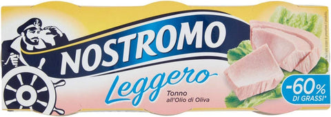 Mareblu Tonno Leggero Thunfisch mit etwas Olivenöl -60% Fett Thunfisch konserven ( 3 x 60g ) 6x Original italienisch