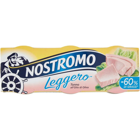 Mareblu Tonno Leggero Thunfisch mit etwas Olivenöl -60% Fett Thunfisch konserven ( 3 x 60g ) 6x Original italienisch