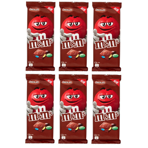 Mars Kategorien Mars M&M's Chocolate Tafel Milchschokolade mit mini m&m's 6x 165g italienisch Original 5000159516259