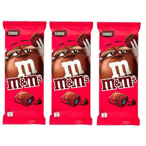 Mars Kategorien Mars M&M's Cookie Tafel Milchschokolade mit Mini m&m's und Keksstücken 3x 165g italienisch Original 5000159537537