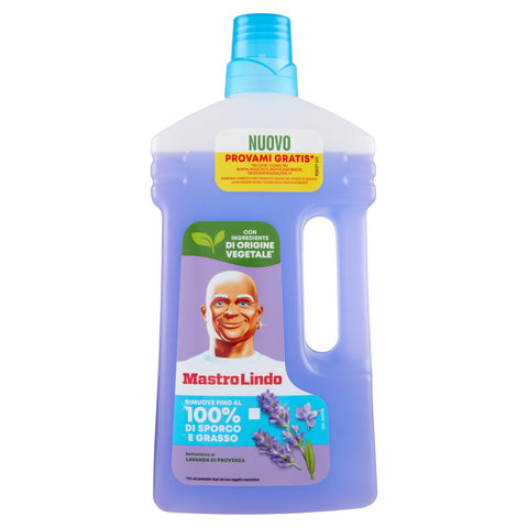 Mastro Lindo Bodenreiniger, verdünnt, Lavendel, 930 ml 930 ml Original italienisch