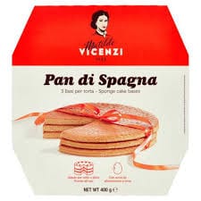 Matilde Vicenzi Biscuitkuchen 3x Matilde Vicenzi Il Pan Di Spagna 3 Basi 400 g Biscuitkuchen italienisch Original 8000350003890