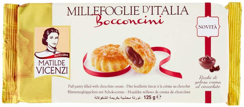 Matilde Vicenzi millefoglie bocconcini al cioccolato Schokolade kekse 6x125g Original italienisch