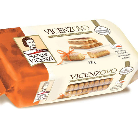Matilde Vicenzi Savoiardi Vicenzovo Kekse für kuchen tiramisù Löffelbiskuits 8x300g Original italienisch
