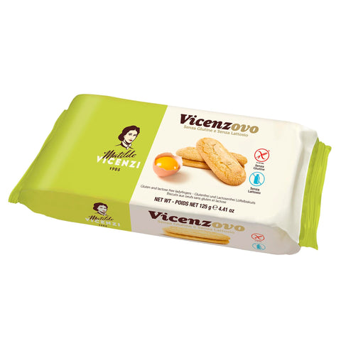 Matilde Vicenzi Kekse Matilde Vicenzi Vicenzovo senza glutine Glutenfrei 125g kekse für Tiramisu 8000350005795