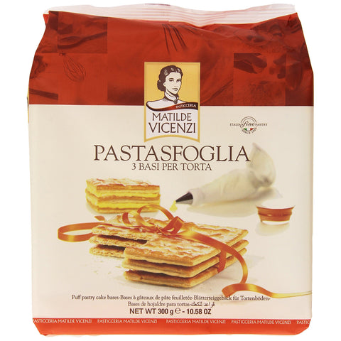 Matilde Vicenzi La Pastasfoglia 3 Basi Per Torta - 300g Original italienisch