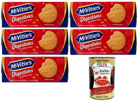 Mc Vitie's Mc Vitie's Digestive The Weizenkekse 5x400g Original italienisch