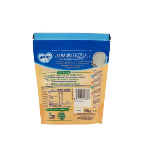 Mellin Getreide 5x Mellin Crema Multicereali Mehrkornsahne 200 g 3041091568977