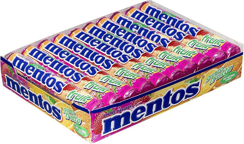 Mentos MENTO STICK FRUIT (20 X 37,5 gr) Kaugummis italienisch Original