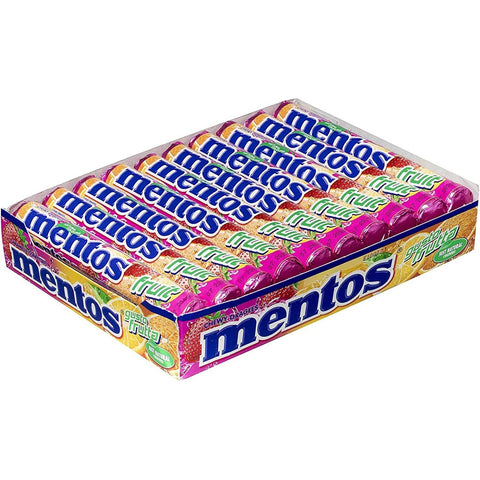 Mentos MENTO STICK FRUIT (20 X 37,5 gr) Kaugummis italienisch Original