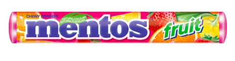 Mentos 40 Packungen Fruit Chewy Candy mit natürlichen Geschmacksrichtungen Konserven & Eingelegtes italienisch Original