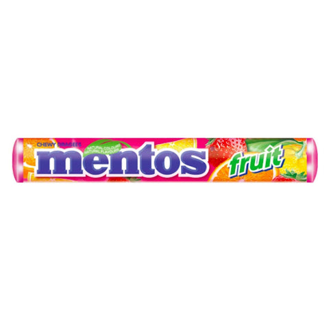 Mentos 40 Packungen Fruit Chewy Candy mit natürlichen Geschmacksrichtungen Konserven & Eingelegtes italienisch Original