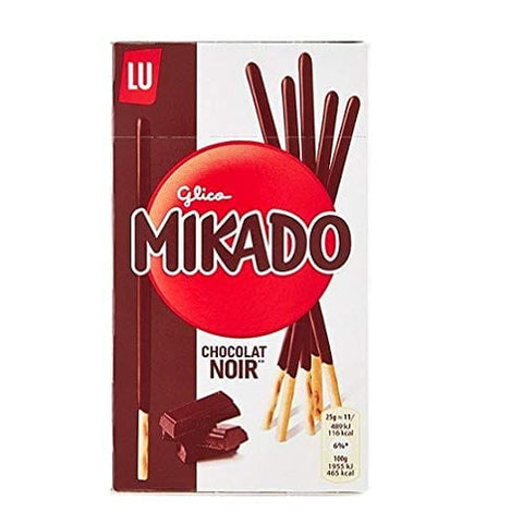 Mikado Keks-Stick mit Schokolade überzogen dunkle Schokolade 75 g italienisch Original Kekse