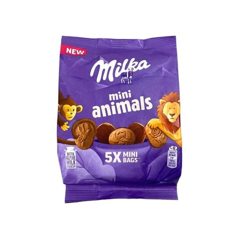 Milka Kekse 4x Milka Mini Animals Mini-Tierkekse