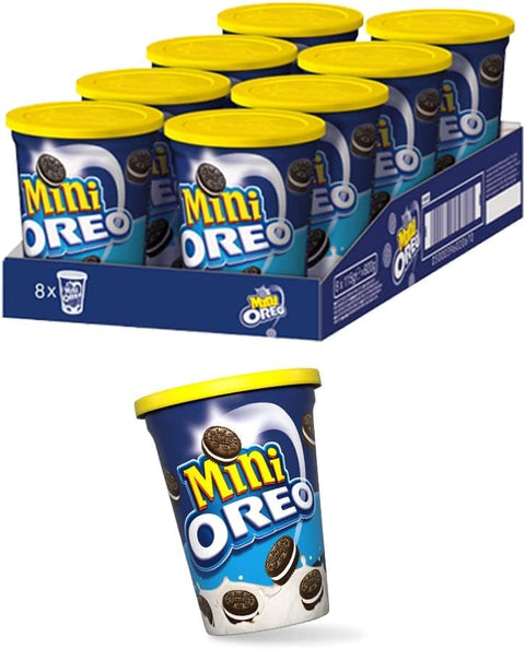 Oreo Mini, kleine Kekse mit Vanillecreme 8x115g Original italienisch