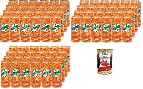 Mirinda Orange, bevanda all'arancia Orange, Orangengetränk 72x330ml Original italienisch