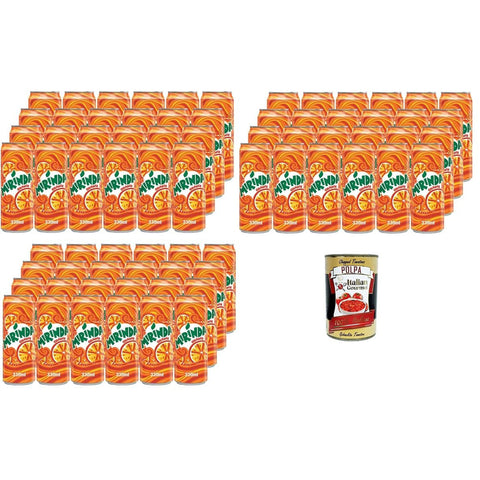 Mirinda Orange, bevanda all'arancia Orange, Orangengetränk 72x330ml Original italienisch