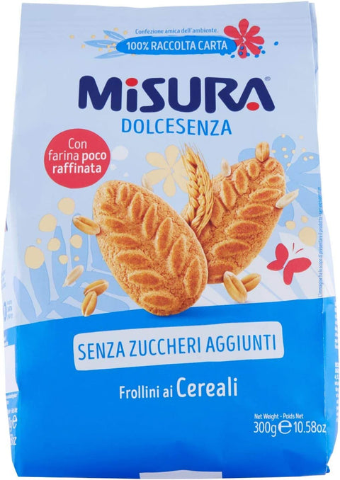 Misura dolce senza biscotti ai cereali Müsli Kekse 300g biscuits cookies 6x Original italienisch