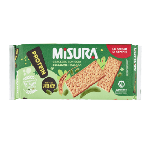 Misura crackers MHD 01/03/2025 Misura Protein Crackers di Soia Sojacracker 400gr 8002590055974