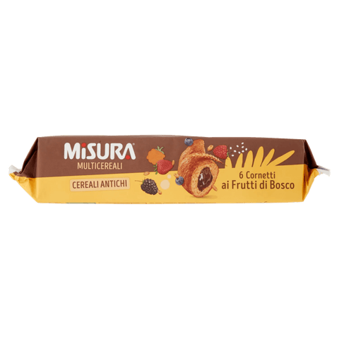 Misura Croissants MHD 03/07/2024 Misura Multicereali Cornetti ai Frutti di Bosco Mehrkorn-Croissants mit Waldbeeren 298g 8002590076450