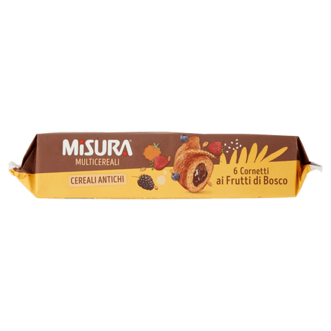 Misura Croissants Misura Multicereali Cornetti ai Frutti di Bosco Mehrkorn-Croissants mit Waldbeeren 298g 8002590076450