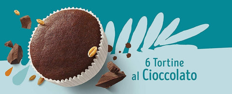 Misura Kekse 10x Misura Tortine al Cioccolato Privolat Schokoladenkuchen ohne Milch und Eier 240 g 8002590060961