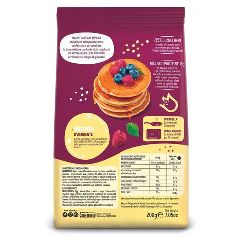 Misura Pancake 3x Misura Pancake protein Pfannkuchen mit Proteinen 200gr 8002590085674
