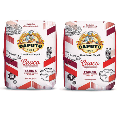 Molino Caputo Farina Cuoco chief Pizza Napoli Pizzamehl Pizza Mehl 2x1kg Original italienisch Zutat