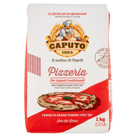 Molino Caputo Farina Pizzeria per Pizza Napoli Pizzamehl Pizza Mehl 3x1kg Original italienisch Zutat
