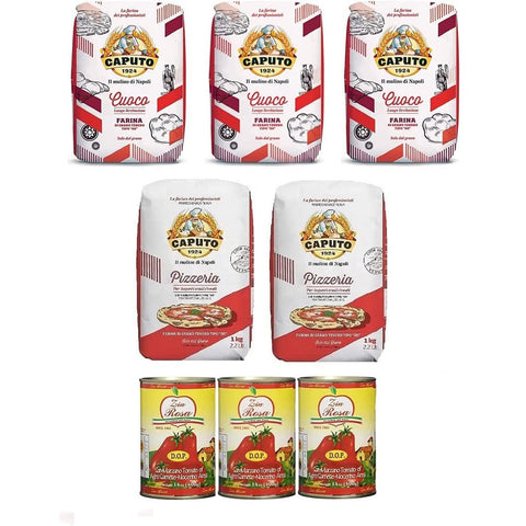 Caputo Testpaket Pizzeria Pizzamehl Mehl 2x1kg Original italienisch Zutat