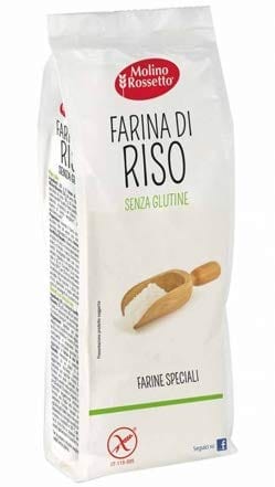Molino Rossetto Farina Di Riso Senza Glutine Per Celiaci 5 Pezzi Da 500 Gr Original italienisch