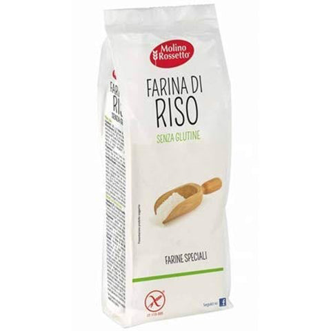Molino Rossetto Farina Di Riso Senza Glutine Per Celiaci 5 Pezzi Da 500 Gr Original italienisch