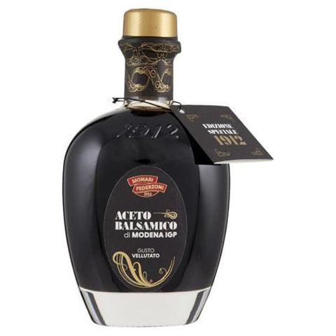 Monari Federzoni Essig 3x Monari Federzoni Aceto Balsamico di Modena IGP Gusto Vellutato Monari Federzoni Balsamico-Essig aus Modena Samtiger Geschmack 250 ml 8003185008061