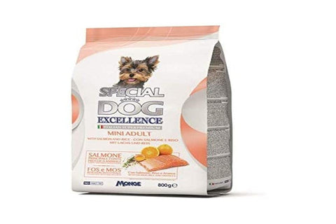 Monge Trockenfutter Special Dog Excellence Kroketten 800 g Mini Adult Lachs 8009470059893