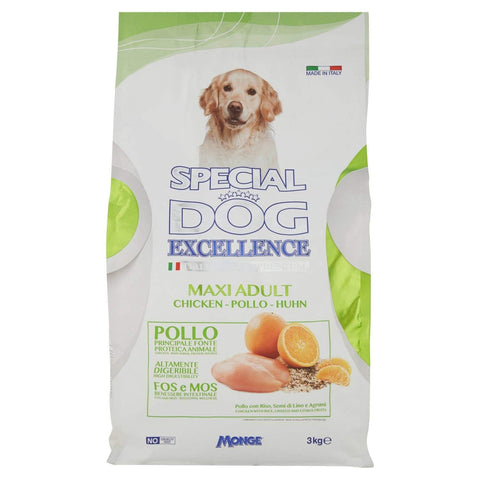 Monge Trockenfutter Special Dog Excellence Maxi 3kg 8009470060035