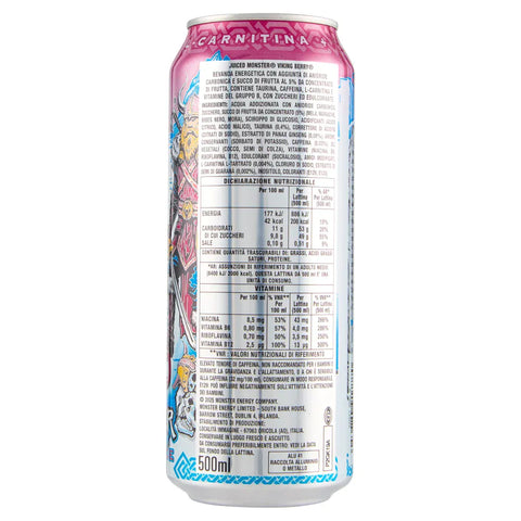 Monster Energy Drinks Monster Energy Juice Viking Berry 24x 500ml 5056784917770